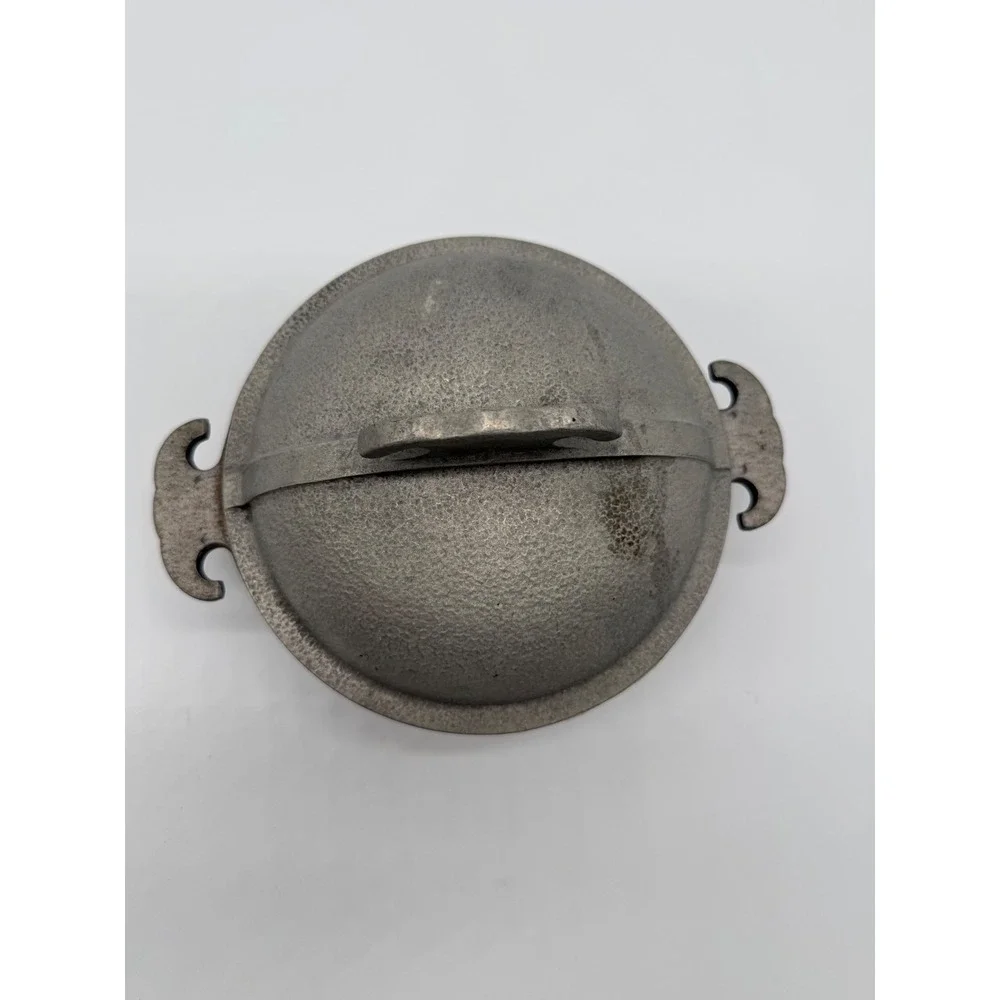 Guardian Service Hammered‎ Aluminum Cookware Lidded Dutch Oven 8in Mid Century
